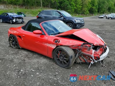 Czwarte zdjęcie samochodu z boku: 1999 PORSCHE BOXSTER VIN:WP0CA2981XU626240 - miniatura