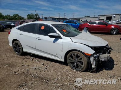Czwarte zdjęcie samochodu z boku: 2021 HONDA CIVIC SPORT VIN:2HGFC2F8XMH517528 - miniatura