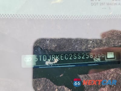 Zdjęcie 13 z 13 samochodu: 2025 TOYOTA SIENNA XLE 7-PASSENGER VIN:5TDJRKEC2SS258366 - miniatura