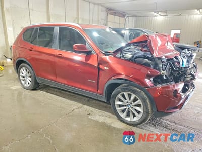 Czwarte zdjęcie samochodu z boku: 2013 BMW X3 XDRIVE28I VIN:5UXWX9C56D0D06161 - miniatura