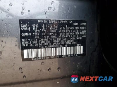 Zdjęcie 13 z 13 samochodu: 2020 SUBARU ASCENT LIMITED VIN:4S4WMAPD3L3457798 - miniatura