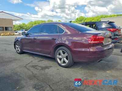 Drugie zdjęcie samochodu z przodu: 2013 VOLKSWAGEN PASSAT SE VIN:1VWBP7A3XDC104423 - miniatura