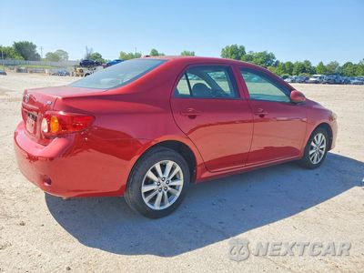 Trzecie zdjęcie samochodu z tyłu: 2011 TOYOTA COROLLA VIN:1NXBU4EE6AZ292851 - miniatura