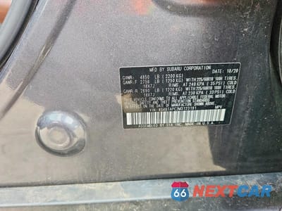Zdjęcie 12 z 12 samochodu: 2021 SUBARU OUTBACK TOURING VIN:4S4BTAPC2M3123191 - miniatura
