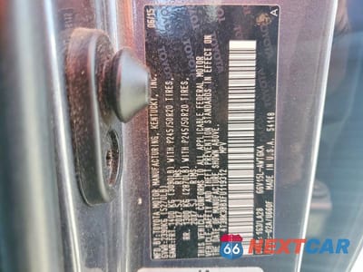 Zdjęcie 13 z 13 samochodu: 2015 TOYOTA VENZA XLE VIN:4T3BK3BBXFU119312 - miniatura