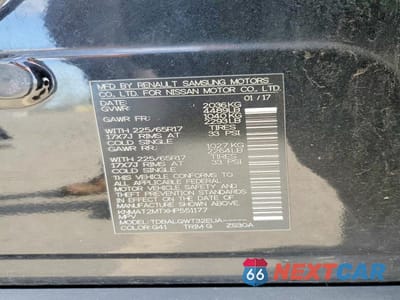 Zdjęcie 12 z 12 samochodu: 2017 NISSAN ROGUE SV VIN:KNMAT2MTXHP551177 - miniatura