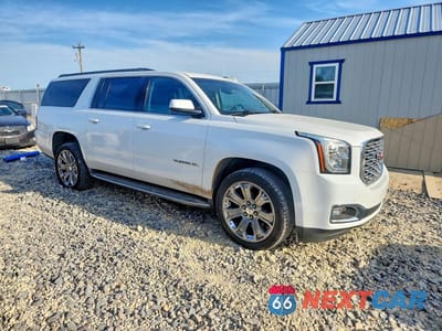 Czwarte zdjęcie samochodu z boku: 2018 GMC YUKON XL K1500 SLT VIN:1GKS2GKC1JR332145 - miniatura