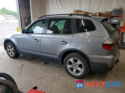 Drugie zdjęcie samochodu z przodu: 2007 BMW X3 3.0SI VIN:WBXPC934X7WF06926 - miniatura