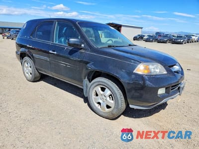 Czwarte zdjęcie samochodu z boku: 2004 ACURA MDX VIN:2HNYD18224H560021 - miniatura