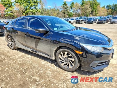 Czwarte zdjęcie samochodu z boku: 2017 HONDA CIVIC EX VIN:19XFC2F72HE227324 - miniatura
