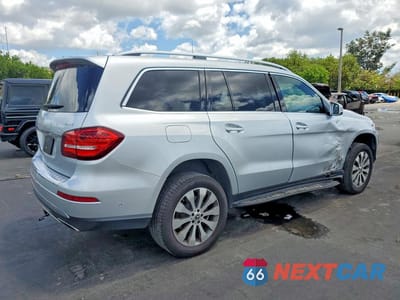 Trzecie zdjęcie samochodu z tyłu: 2019 MERCEDES-BENZ GLS 450 4MATIC VIN:4JGDF6EE8KB201199 - miniatura