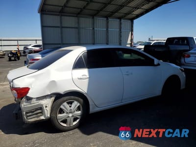 Trzecie zdjęcie samochodu z tyłu: 2012 TOYOTA COROLLA L VIN:5YFBU4EE5CP036415 - miniatura