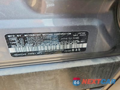 Zdjęcie 14 z 14 samochodu: 2023 MITSUBISHI OUTLANDER SE VIN:JA4J3UA85PZ057396 - miniatura