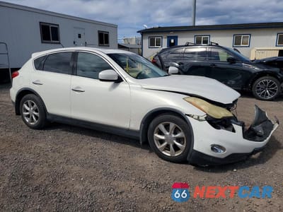 Czwarte zdjęcie samochodu z boku: 2008 INFINITI EX35 VIN:JNKAJ09E28M303977 - miniatura