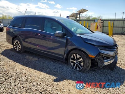 Czwarte zdjęcie samochodu z boku: 2026 HONDA ODYSSEY EXL VIN:5FNRL6H68TB020772 - miniatura
