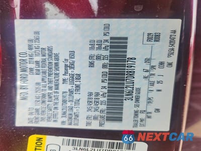 Zdjęcie 12 z 12 samochodu: 2013 LINCOLN MKZ HYBRID VIN:3LN6L2LU7DR819178 - miniatura