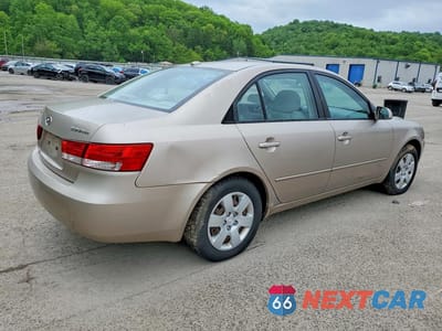 Trzecie zdjęcie samochodu z tyłu: 2007 HYUNDAI SONATA GLS VIN:5NPET46CX7H290184 - miniatura