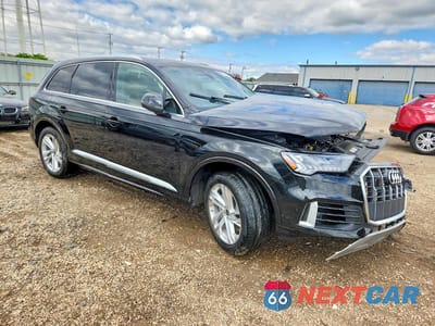 Czwarte zdjęcie samochodu z boku: 2024 AUDI Q7 PREMIUM PLUS VIN:WA1LXBF74RD000494 - miniatura
