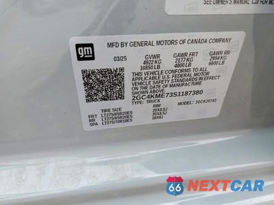 Zdjęcie 12 z 12 samochodu: 2025 CHEVROLET SILVERADO K2500 CUSTOM VIN:2GC4KME73S1187380 - miniatura
