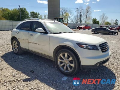 Czwarte zdjęcie samochodu z boku: 2005 INFINITI FX35 BASE VIN:JNRAS08W55X210664 - miniatura
