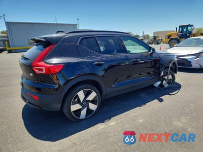 Trzecie zdjęcie samochodu z tyłu: 2023 VOLVO XC40 RECHARGE ULTIMATE VIN:YV4ED3UM7P2080644 - miniatura