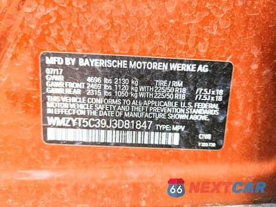 Zdjęcie 12 z 12 samochodu: 2018 MINI COOPER S COUNTRYMAN ALL4 VIN:WMZYT5C39J3D81847 - miniatura