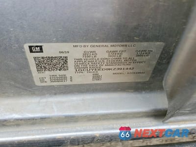 Zdjęcie 12 z 12 samochodu: 2019 CHEVROLET SILVERADO K1500 RST VIN:1GCUYEED9KZ391442 - miniatura