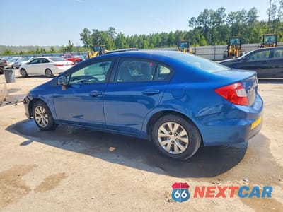 Drugie zdjęcie samochodu z przodu: 2012 HONDA CIVIC LX VIN:2HGFB2F52CH580355 - miniatura