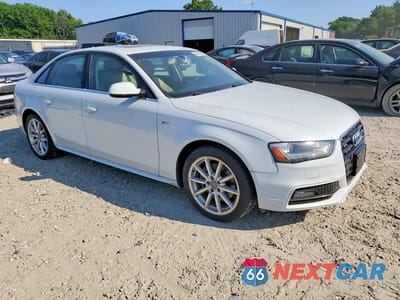 Czwarte zdjęcie samochodu z boku: 2014 AUDI A4 PREMIUM PLUS VIN:WAUFFBFL9EN022866 - miniatura
