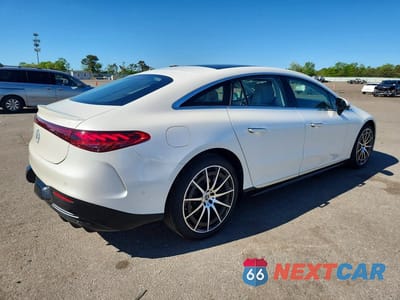 Trzecie zdjęcie samochodu z tyłu: 2022 MERCEDES-BENZ EQS SEDAN 450+ VIN:W1KCG2DB6NA012841 - miniatura