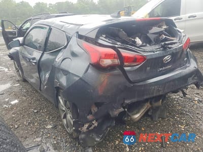 Drugie zdjęcie samochodu z przodu: 2019 HYUNDAI VELOSTER 2.0L PREMIUM VIN:KMHTG6AF9KU008734 - miniatura