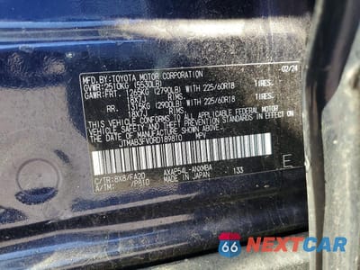 Zdjęcie 13 z 13 samochodu: 2024 TOYOTA RAV4 PRIME SE VIN:JTMAB3FV0RD189810 - miniatura