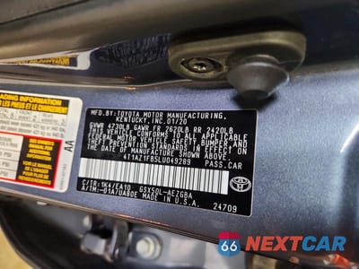 Zdjęcie 12 z 12 samochodu: 2020 TOYOTA AVALON XLE VIN:4T1AZ1FB5LU049289 - miniatura