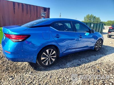 Trzecie zdjęcie samochodu z tyłu: 2020 NISSAN SENTRA SV VIN:3N1AB8CV8LY207821 - miniatura
