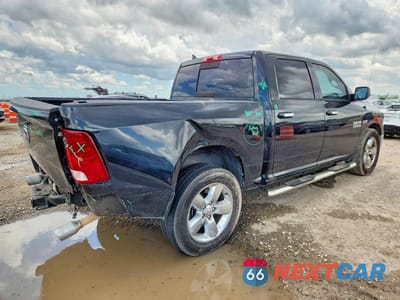 Trzecie zdjęcie samochodu z tyłu: 2016 RAM 1500 SLT VIN:1C6RR6LT0GS233386 - miniatura