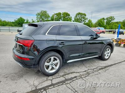 Trzecie zdjęcie samochodu z tyłu: 2023 AUDI Q5 PREMIUM 40 VIN:WA1ABAFY1P2043529 - miniatura