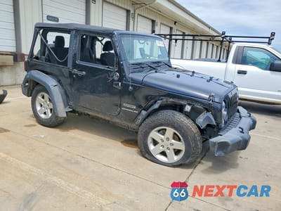 Czwarte zdjęcie samochodu z boku: 2017 JEEP WRANGLER SPORT VIN:1C4AJWAGXHL619215 - miniatura