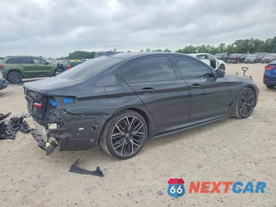 Trzecie zdjęcie samochodu z tyłu: 2021 BMW 530 I VIN:WBA53BH02MCF05443 - miniatura