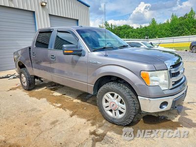Czwarte zdjęcie samochodu z boku: 2014 FORD F150 SUPERCREW VIN:1FTFW1EF2EKD54190 - miniatura