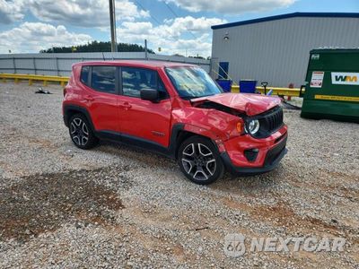 Czwarte zdjęcie samochodu z boku: 2021 JEEP RENEGADE SPORT VIN:ZACNJCAB7MPM24776 - miniatura
