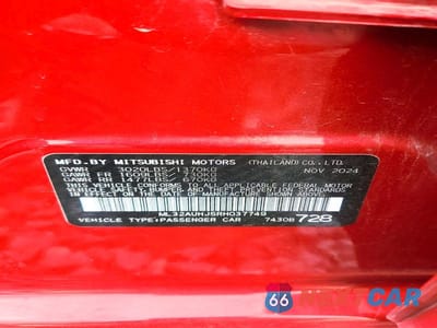 Zdjęcie 12 z 12 samochodu: 2024 MITSUBISHI MIRAGE ES VIN:ML32AUHJ5RH037749 - miniatura
