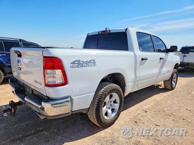 Trzecie zdjęcie samochodu z tyłu: 2023 RAM 1500 BIG HORN VIN:1C6SRFFT7PN580452 - miniatura