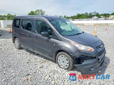Czwarte zdjęcie samochodu z boku: 2016 FORD TRANSIT CONNECT XLT VIN:NM0GE9F77G1280378 - miniatura