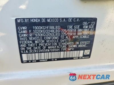 Zdjęcie 13 z 13 samochodu: 2024 HONDA HR-V SPORT VIN:3CZRZ2H55RM709584 - miniatura