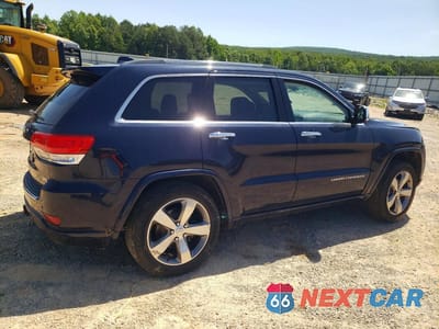 Trzecie zdjęcie samochodu z tyłu: 2014 JEEP GRAND CHEROKEE OVERLAND VIN:1C4RJFCGXEC416515 - miniatura