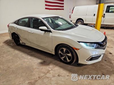 Czwarte zdjęcie samochodu z boku: 2020 HONDA CIVIC LX VIN:2HGFC2F68LH519453 - miniatura