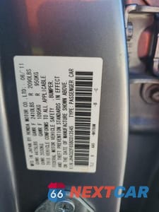 Zdjęcie 13 z 13 samochodu: 2011 ACURA TSX VIN:JH4CU2F65BC013545 - miniatura