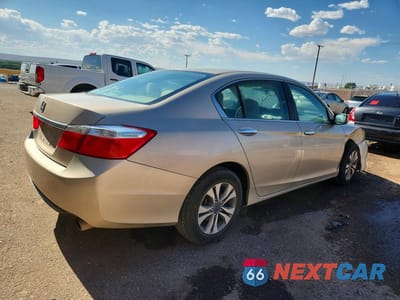 Trzecie zdjęcie samochodu z tyłu: 2014 HONDA ACCORD LX VIN:1HGCR2F32EA027381 - miniatura