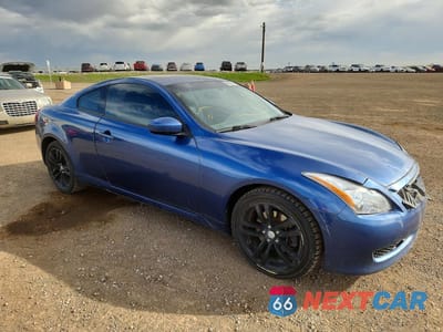 Czwarte zdjęcie samochodu z boku: 2009 INFINITI G37 COUPE X VIN:JNKCV64F59M651225 - miniatura