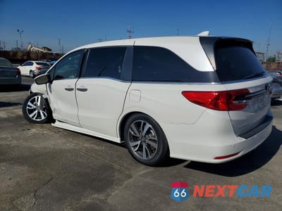 Drugie zdjęcie samochodu z przodu: 2023 HONDA ODYSSEY TOURING VIN:5FNRL6H86PB049548 - miniatura